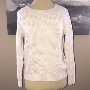Forever 21 cream sweater, size S